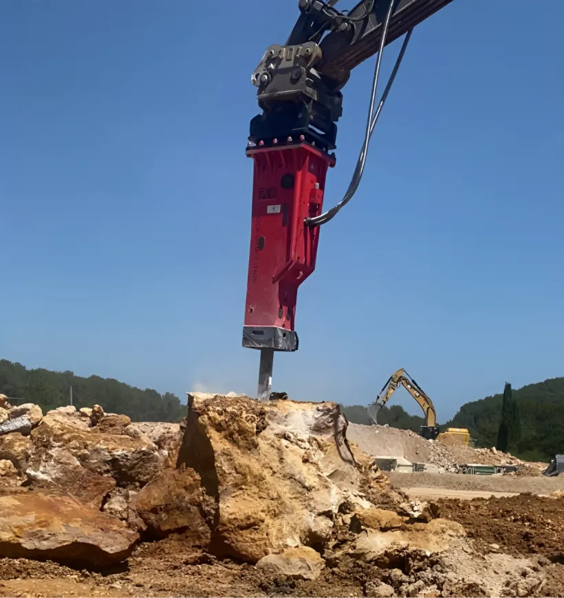Rock Distribution Brise Roche Hydraulique Apt ROCK DEMOLITION 1 2